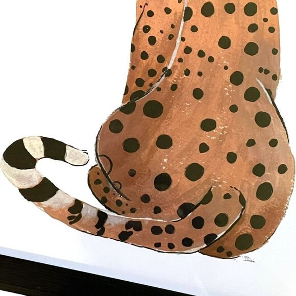 Set of 2 Framed Art Print by Patricia Pinto - Stupell Industries Jungle Cheetah - Picture 10 of 15